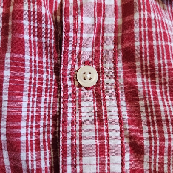 Faded Glory Plaid Button Down - Picture 5 of 9